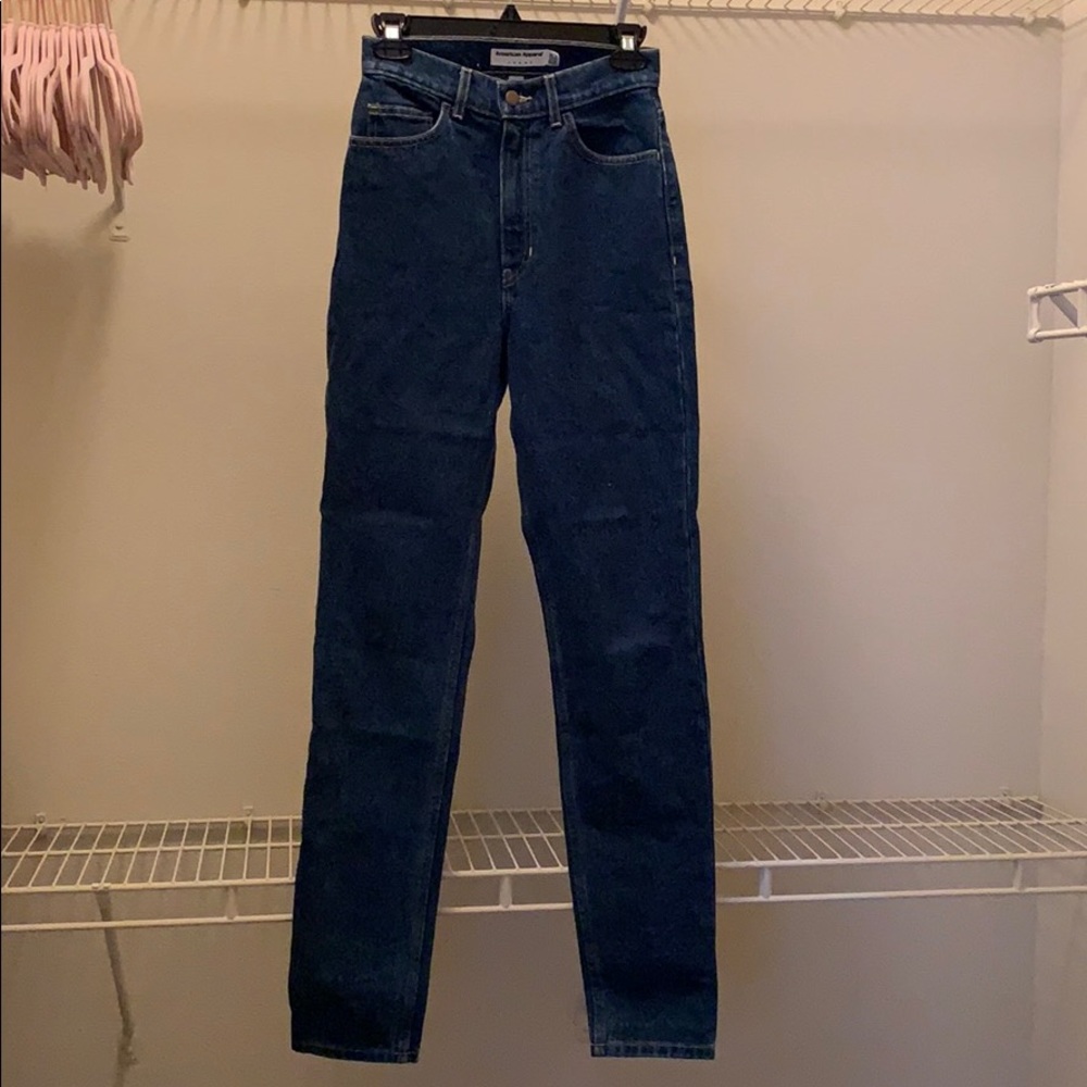 American Apparel High Waisted Jeans